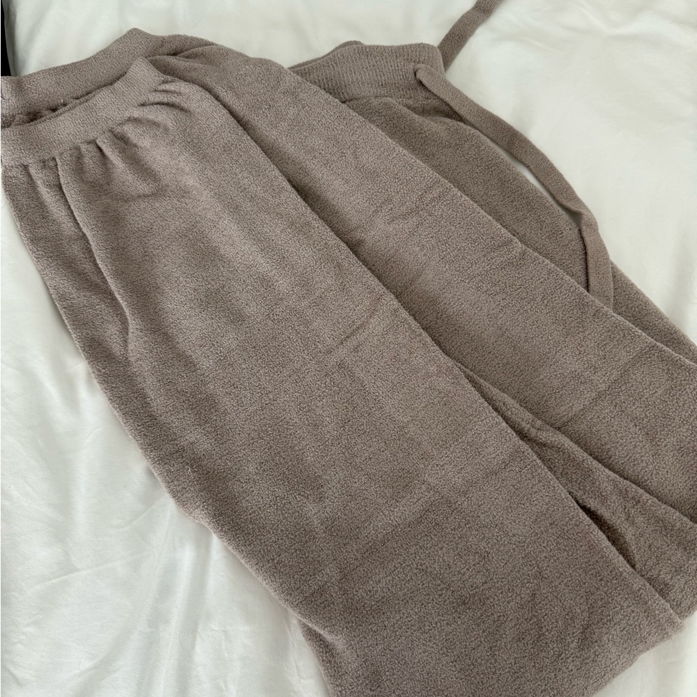 Barefoot Dreams Cozy Plush Pajama Pants in Grey